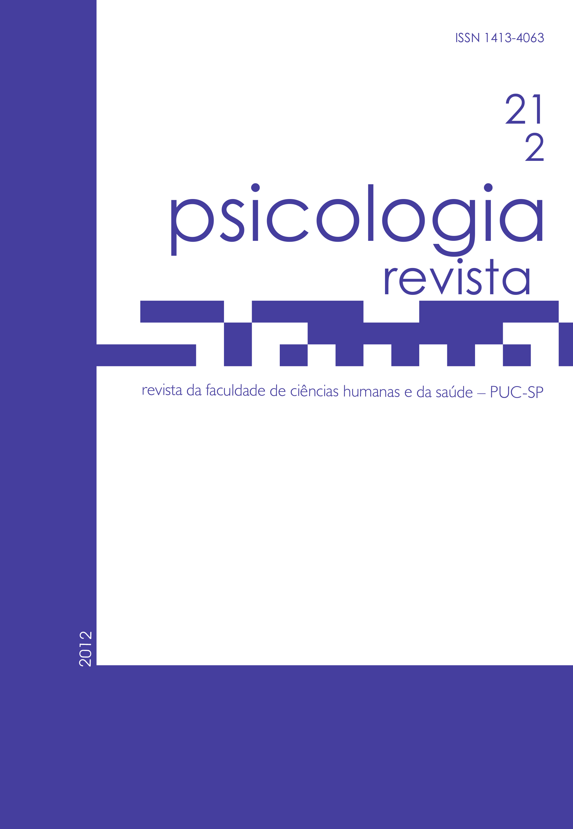 Psicologia Revista 21-2