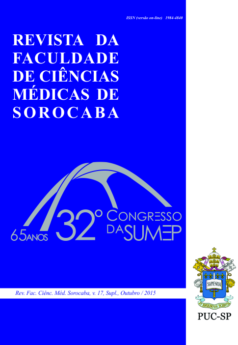 v. 17, Supl., out. 2015. 32º Congresso da SUMEP